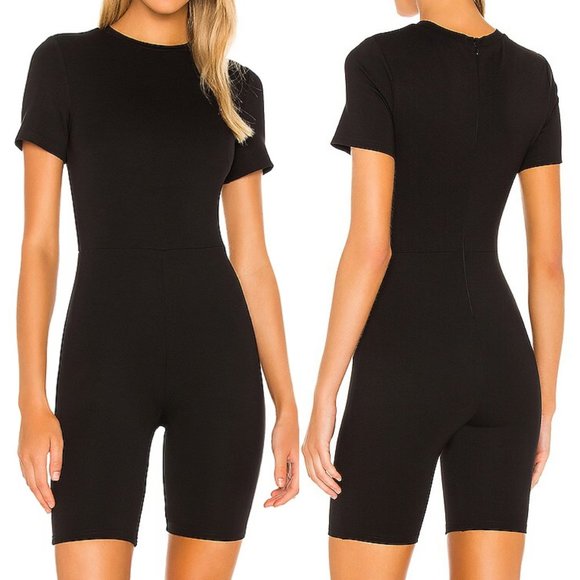 GRLFRND Black Short Sleeve Romper - Picture 6 of 8